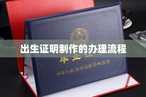 沂南出生证明制作的办理流程