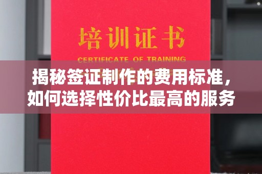 沂南揭秘签证制作的费用标准，如何选择性价比最高的服务？