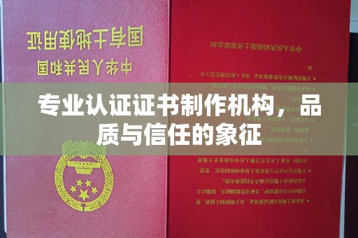 沂南专业认证证书制作机构，品质与信任的象征