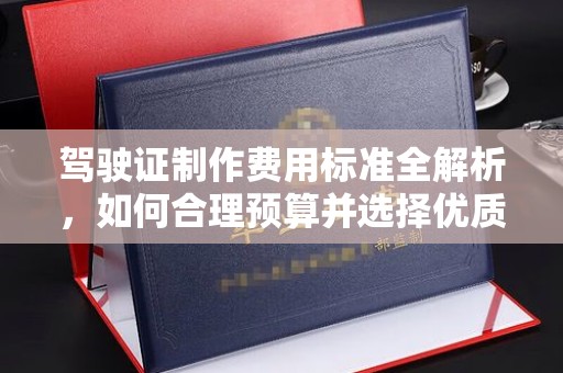 沂南驾驶证制作费用标准全解析，如何合理预算并选择优质服务？